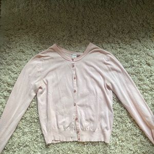 Twik Pink Button-up Cardigan